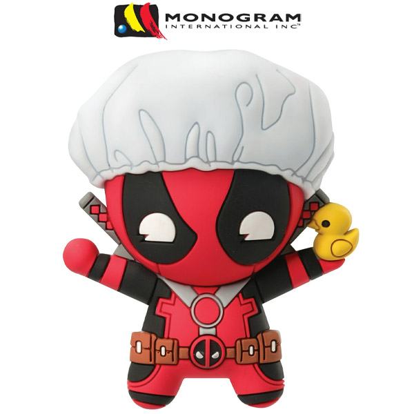 Monogram Marvel Deadpool 3D Bag Clips Exclusive 3 Pack